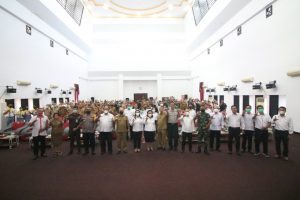 PJ Bupati Landak Hadiri Pelantikan Pengurus PMI Landak 2022-2027