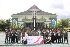 Pangdam XII/Tpr Terima Kunjungan Deputi Pengelolaan Batas Wilayah Negara