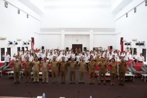 Samuel Pimpin Rakor Pembekalan Cakades Terpilih 2022-2028