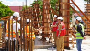 Sis Tinjau Pembangunan Gedung Pelayanan Satu Atap Pemkab Kapuas Hulu
