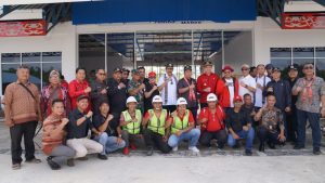 Sis dan Lasarus Tinjau Pembangunan Infrastruktur di Perbatasan