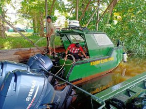 Antisipasi Bencana Banjir Kodim 1206/Psb Siapkan KMC