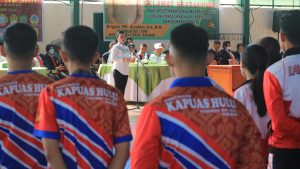 Buka Porprov Kalbar Cabor Karate, Karolin : Mental Atlet Harus Kuat Dan Disiplin
