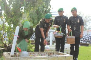 Kahubdam XII/Tpr Pimpin Ziarah TMP Dharma Patria Jaya