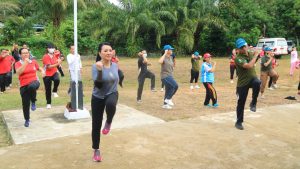 Karolin Ajak Masyarakat Rutin Olahraga Agar Badan Sehat