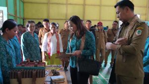 Kunker ke Batang Lupar, Ini Pesan Ketua TP PKK Kapuas Hulu