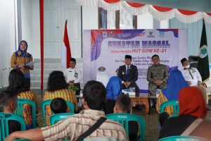 Wahyudi Hadiri Sunatan Massal HUT GOW ke 21