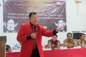 Ini Pesan Cornelis Saat Sosialisasi Pemilu Serentak 2024 di Darit