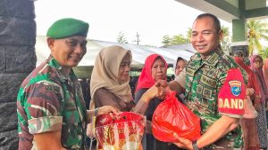 Jelang Nataru Pemkab Mempawah dan Kodim 1201/Mph Gelar Operasi Pasar