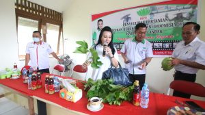Karolin Ajak Petani Berantas Hama Gunakan Bahan Organik