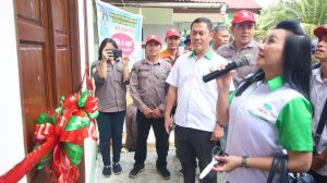 Karolin Resmikan Klinik Si Agri BPP Sebangki