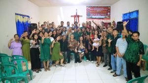 Natal di GPII Bukit Sion Manur, Karolin : Saya Senang Diundang Kesini