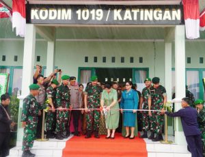 Pangdam XII/Tpr Resmikan Kodim Katingan