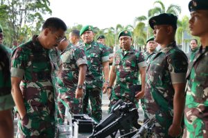 Persiapan Yonif Raider Antang Tugas Pengamanan Obvitnas di Papua Tengah
