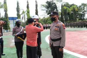 Samuel Pimpin Apel Lilin Kapuas 2022 Wilayah Hukum Polres Landak