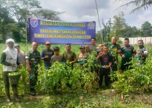 Di Singkawang TNI Tanam Tomat dan Jagung