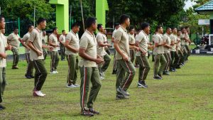 Jaga Kebugaran Tubuh, Prajurit Kodim 1206/Psb Laksanakan SKJ 88