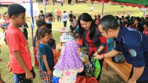 Launching ODF Desa Bagak, Karolin Puji Pola Hidup Bersih Masyarakat Bagak