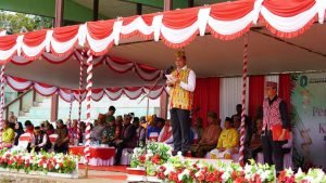 Sis Pimpin Upacara HUT Pemprov Kalbar ke-66