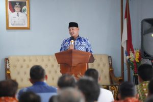 Wahyudi Buka Bimtek Terkait Pengadaan Barang dan Jasa