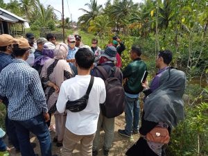 PN Mempawah Gelar Sidang Lapangan Sengketa Tanah di Desa Sungai Nipah