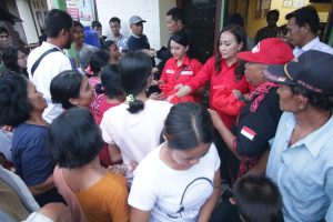 Angeline Reses Kecamatan Mandor, Karolin : Bertemu Masyarakat, Perintah Langsung Ibu Megawati Soekarnoputri