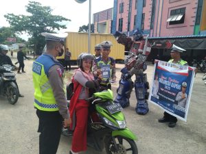 Operasi Keselamatan Kapuas 2023, Satlantas Sekadau Libatkan Transformers