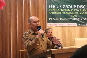 Pj Bupati Landak Hadiri Kegiatan FGD Tahun 2023