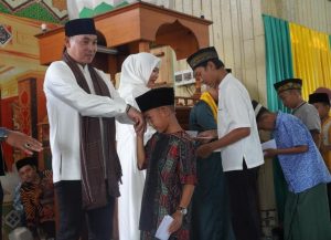 Wahyudi Hadiri Isra’ Mi’raj di Jongkong Kiri Tengah