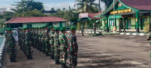 Kodim 1013/Mtw Gelar Upacara Bendera Bersama Siswa SMA
