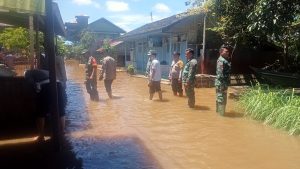 Koramil Lahei Dirikan Posko Siaga Banjir