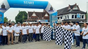 Pasipersdim 1013/Mtw Ikuti Jalan Sehat HUT Kementerian BUMN