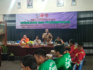 Plh Danramil Tanah Siang Hadir Sosialisasi Rawan Bencana