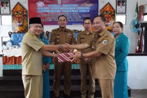 Wahyudi Hadiri Pisah Sambut Camat Putussibau Utara