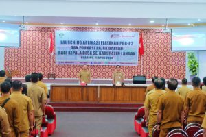 Pemkab Landak Launching Aplikasi Elayanan PBB-P2