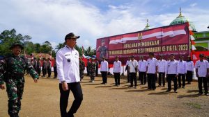 Bupati Kapuas Hulu Buka TMMD 116 di Menaren