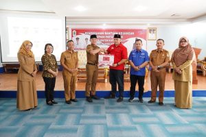 Hadiri Penyerahan Bantuan Keuangan Untuk Parpol, Ini Pesan Wahyudi