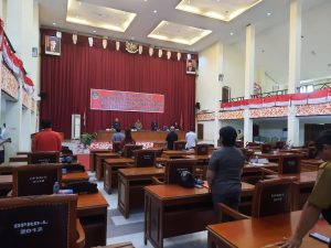 Hadiri Paripurna ke-19, Ini Ucapan Samuel ke Anggota DPRD Landak