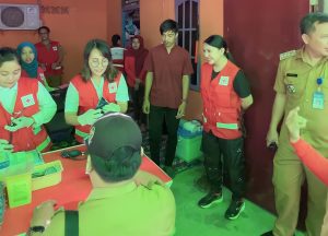 Donor Darah di Desa Hilir Tengah, Karolin : Donor Darah Baik Untuk Kesehatan