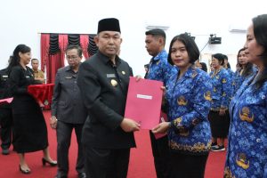 Sebanyak 267 P3K Guru Kabupaten Landak Dilantik