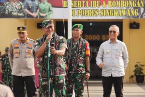 Silaturahmi ke Polres Singkawang, Ini Pesan Pangdam XII/Tpr