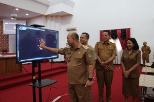 Pj Bupati Landak Hadiri Acara Peluncuran Siskeudes Online