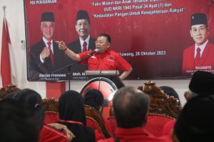 Rakercab PDIP Singkawang, Cornelis Bahas Strategi Pemenangan Pemilu 2024