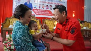 Bupati Kapuas Hulu Beri Edukasi Masyarakat Selaup Tentang Stunting