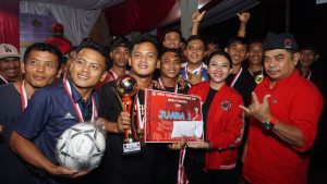 Karolin Resmi Tutup Turnamen Banteng Cup Binua Nahaya