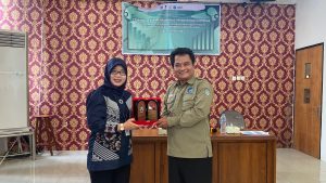 Plt Kadis Kominfo Landak Sambut Baik PKM Prodi Statistika Untan Pontianak