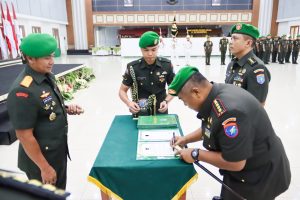 Pangdam Tanjungpura Pimpin Sertijab Dandenmadam XII/Tpr