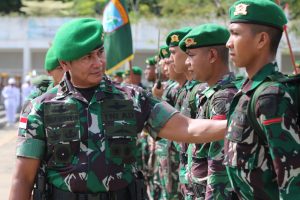 Pangdam XII/Tpr Pimpin Upacara Hari Juang Infanteri di Entikong