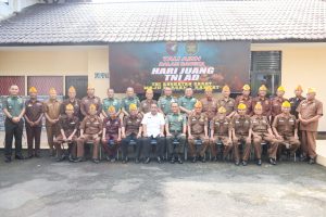 Peringati Hari Juang TNI AD, Kodam XII/Tpr Silaturahmi Dengan Veteran dan Warakawuri
