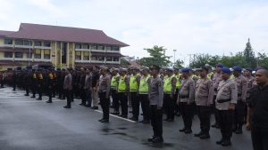 Apel Perdana Satgas OMB Kapuas, Ini Arahan Kasatgas Kamseltibcar